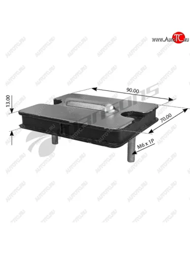 Отбойник DAF CF,XF рессоры задней MANSONS MANSONS 200.157