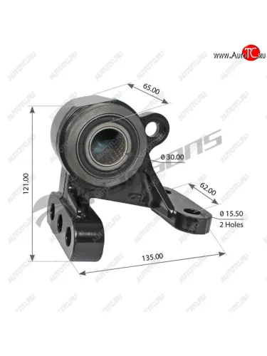 Кронштейн DAF CF85 торсиона кабины правый MANSONS MANSONS 200.246