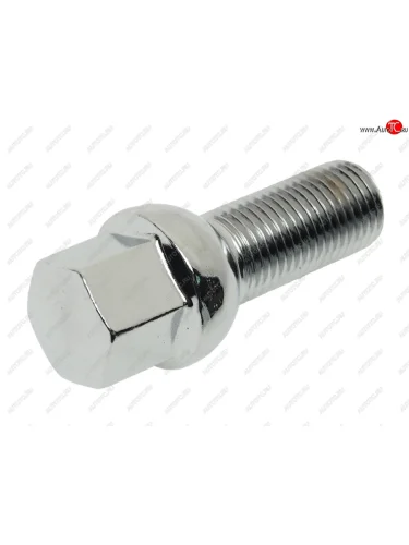 Болт колеса М14х1.5х28 сфера цинк под ключ 17мм RACING RACING 201051