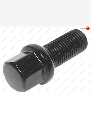 Болт колеса М14х1.5х28 сфера под ключ 17мм черный RACING RACING 201090
