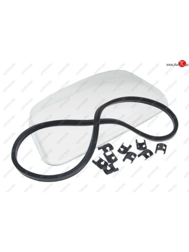 Стекло фары MERCEDES Actros MP3 (08-) левой (с бортиком) SAMPA SAMPA 201.121