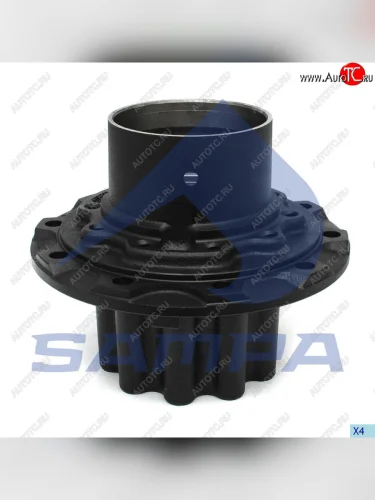 Ступица КАМАЗ-5490 MERCEDES задняя (без подшипника) SAMPA SAMPA 202.196