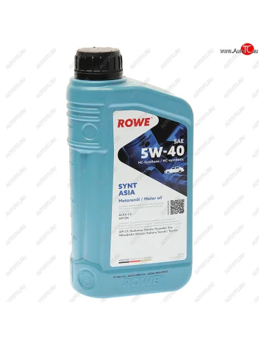 Масло моторное HIGHTEC SYNT ASIA C3SNCF 5W40 синт.1л ROWE ROWE 20246-0010-99