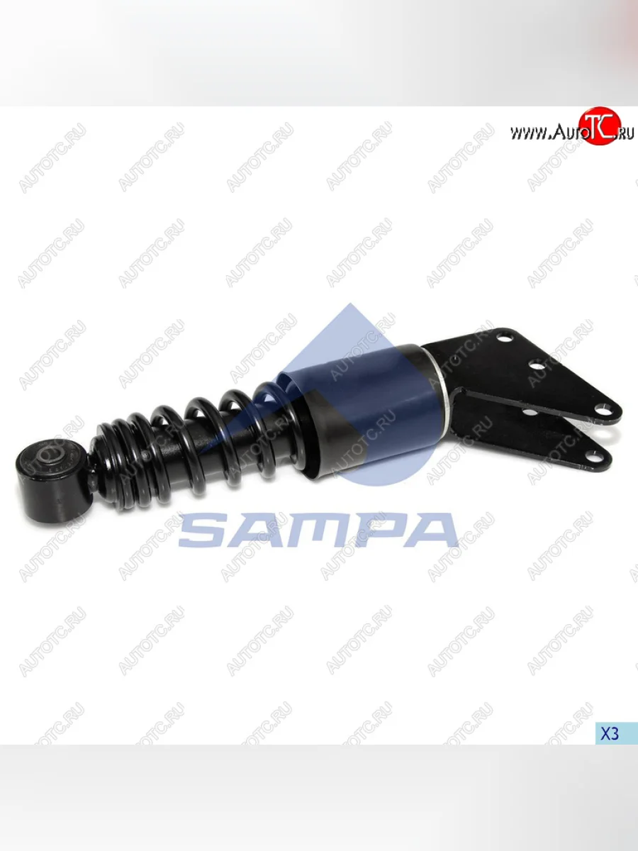 Амортизатор MERCEDES Actros кабины передний с пружиной (223305 14x50 OO) SAMPA SAMPA 202.487-01  в Самаре Самарской области
