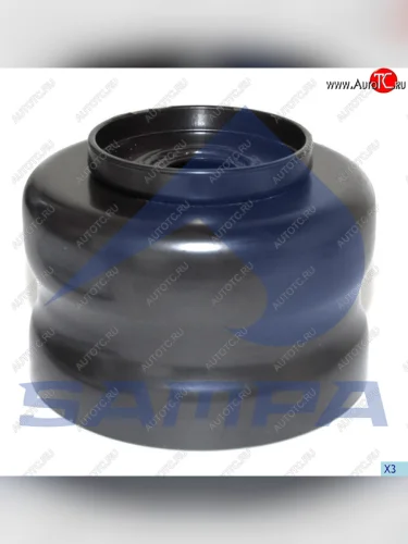 Стакан MERCEDES пневморессоры стальной SAMPA SAMPA 203.186