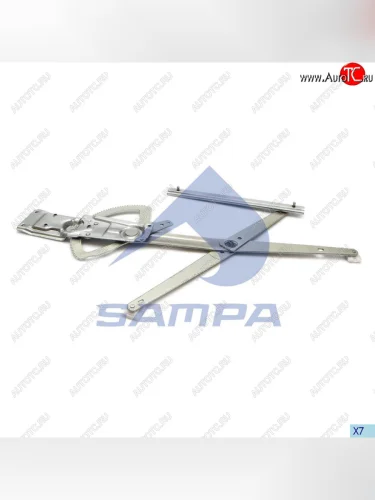 Стеклоподъемник MERCEDES Actros,Axor двери левый электрический (без мотора) SAMPA SAMPA 204.148