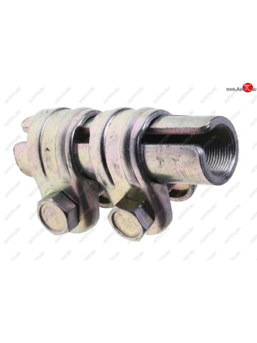 Втулка ВАЗ-2101 тяги рулевой регулировочная в сборе с хомутами NO NAME 2101-3003052*