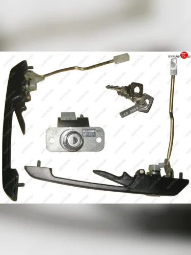 Ручки двери и замок багажника ВАЗ-2109 комплект ДААЗ ДААЗ 2109-6100040-10