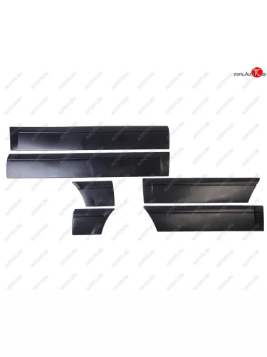 Молдинг ВАЗ-2114,2115 кузова штатный комплект КАМПЛАСТ КАМПЛАСТ 2114-82121343544455253