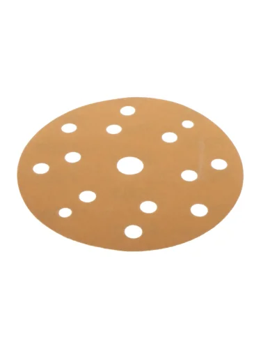 Круг абразивный на липучке P280 d=150 15 отв. бумажная основа Gold Velcro TORNADO TORNADO 2121.0280