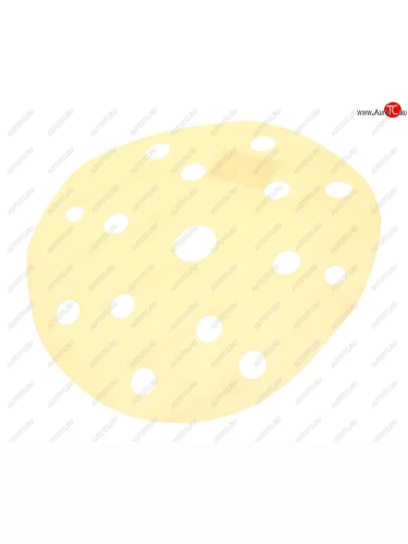 Круг абразивный на липучке P400 d=150 15 отв. бумажная основа Gold Velcro TORNADO TORNADO 2121.0400
