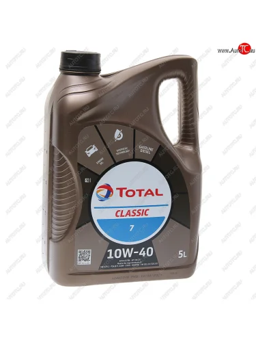 Масло моторное CLASSIC 7 10W40 псинт.5л TOTAL TOTAL 213691