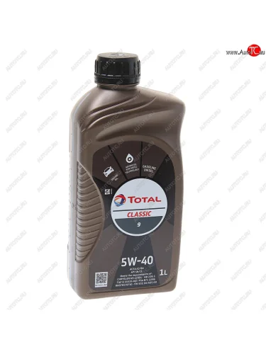 Масло моторное CLASSIC 9 5W40 синт.1л TOTAL TOTAL 213730