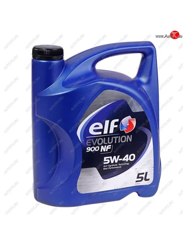 Масло моторное EVOLUTION 900 NF 5W40 синт.5л ELF ELF 213908