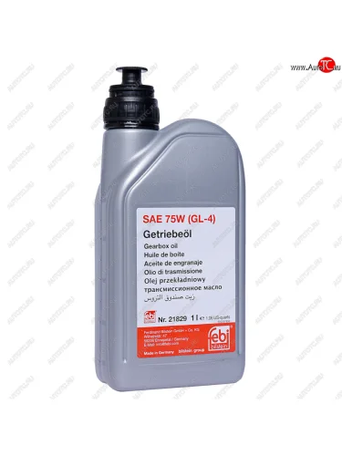 Масло трансмиссионное VW AUDI для МКПП GL-4 75W 1л FEBI FEBI 21829