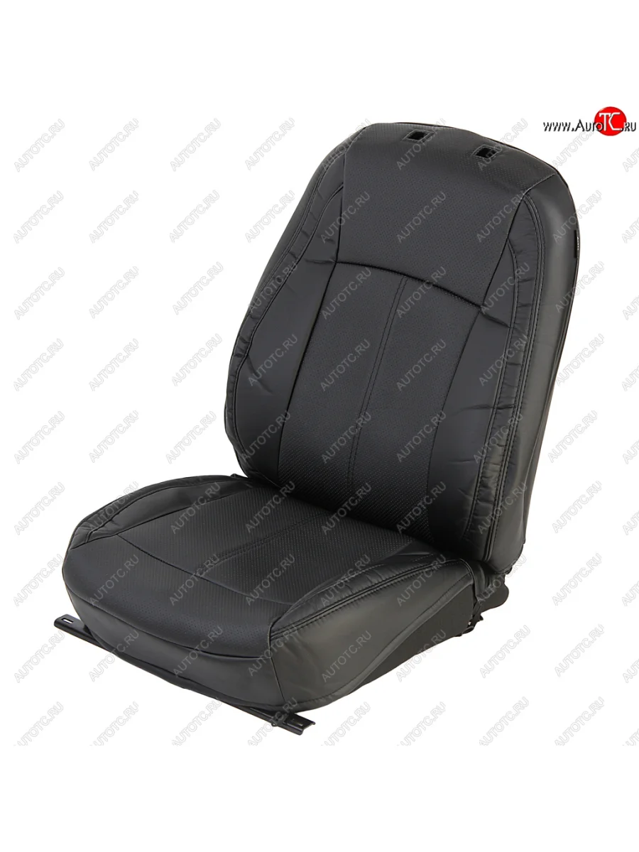 Авточехлы HYUNDAI Solaris KIA Rio седан (17-) экокожа черные CARFASHION CARFASHION 222118060606  в Самаре Самарской области