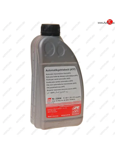 Масло трансмиссионное MERCEDES 1.0L красный D-3 FEBI FEBI 22806