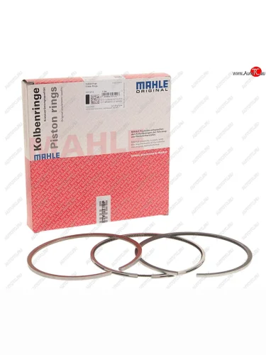 Кольца поршневые MAN (D2866) d=128.00 (на 1 поршень) MAHLE MAHLE 22904n0
