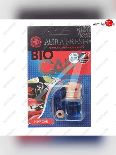 Ароматизатор подвесной жидкостный (new car) 6мл Bio Cap AURA FRESH AURA FRESH 23012