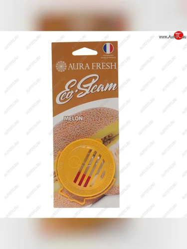Ароматизатор на панель приборов древесное волокно (melon) 40г Eco Steam AURA FRESH AURA FRESH 23038