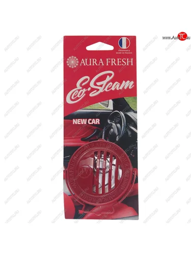 Ароматизатор на панель приборов древесное волокно (new car) 40г Eco Steam AURA FRESH AURA FRESH 23039