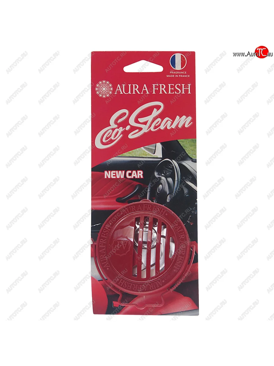Ароматизатор на панель приборов древесное волокно (new car) 40г Eco Steam AURA FRESH AURA FRESH 23039  в Самаре Самарской области