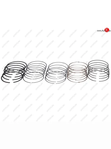 Кольца поршневые HYUNDAI Sonata 5,Tucson (04-),Santa Fe (00-) (2.7) d+0.25 комплект KPR KPR 23040-37941