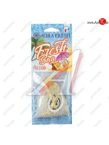Ароматизатор подвесной гранулы (pinacolada) 20г Fresh Bag AURA FRESH AURA FRESH 23056