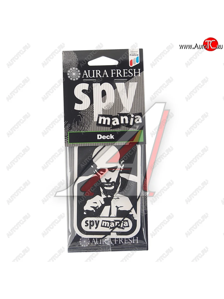 Ароматизатор подвесной картонный (deck) Spy Mania AURA FRESH AURA FRESH 23101  в Самаре Самарской области