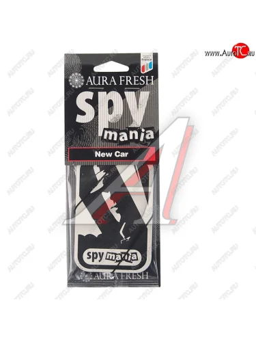 Ароматизатор подвесной картонный (new car) Spy Mania AURA FRESH AURA FRESH 23104