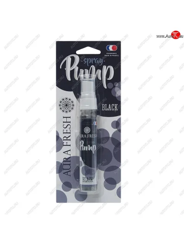 Ароматизатор спрей (black) 30мл Pump Spray AURA FRESH AURA FRESH 23279