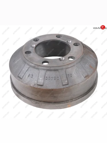 Барабан тормозной ПАЗ-3205 задний АБС (6 отверстий) NO NAME 23(32053)-3502070