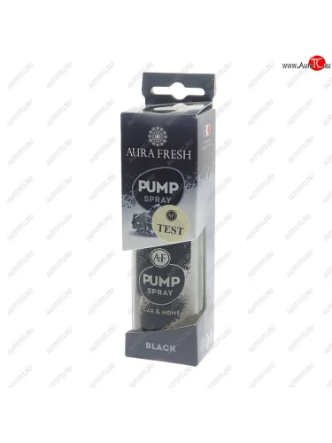 Ароматизатор спрей (black) 50мл Pump Spray AURA FRESH AURA FRESH 23359