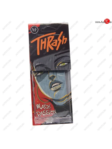 Ароматизатор подвесной пластина (Black) Thrash AURA FRESH AURA FRESH 23400