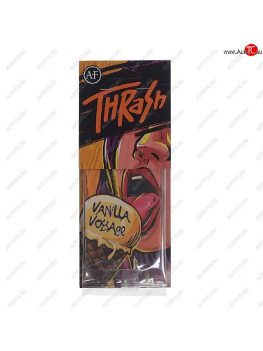 Ароматизатор подвесной пластина (Vanilla Voyage) Thrash AURA FRESH AURA FRESH 23421