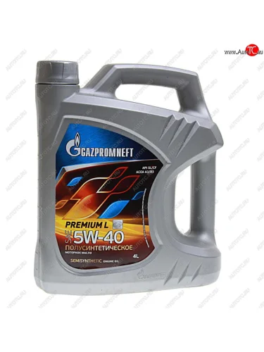 Масло моторное Premium L SLCF 5W40 псинт.4л GAZPROMNEFT GAZPROMNEFT 2389900122