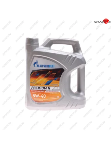 Масло моторное Premium N SNCFA3B4 5W40 синт.4л GAZPROMNEFT GAZPROMNEFT 2389900144