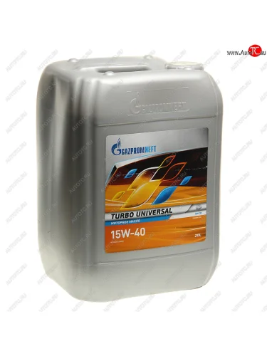 Масло дизельное TURBO UNIVERSAL CD 15W40 мин.20л18.04кг GAZPROMNEFT GAZPROMNEFT 2389901240