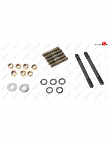 Крепеж ГАЗ-24-3302 ЗМЗ-402 коллектора (шпильки 7шт.+гайки 7шт.) ЭТНА Красная Этна ОАО 24-1007**7
