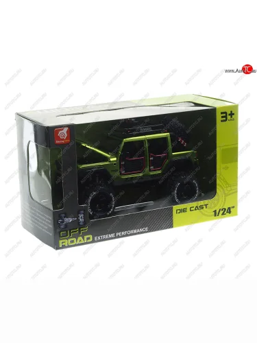 Модель Джип OFF ROAD металлическая (1:24) (свет,звук) NO NAME 2412b NO NAME 2412b