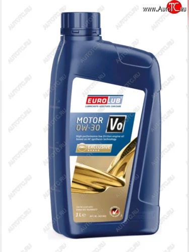 Масло моторное MOTOR VO A5B5 0W30 синт.1л EUROLUB EUROLUB 243001