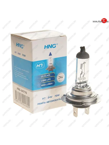 Лампа 24V H7 70W PX26d Long Life HNG HNG 24770