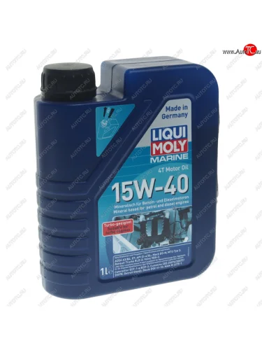 Масло моторное для 4-х тактных двигателей MARINE MOTOROIL 15W40 мин.1л LIQUI MOLY LIQUI MOLY 25015