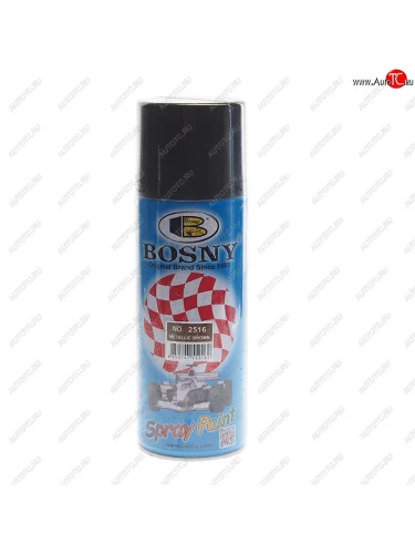 Краска коричневый металлик аэрозоль 400мл BOSNY BOSNY 2516