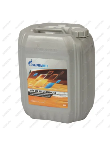 Масло трансмиссионное ATF DX III Standart 20л GAZPROMNEFT GAZPROMNEFT 253650141