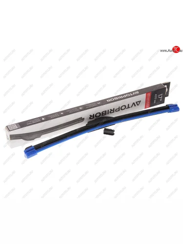 Щетка стеклоочистителя 430мм бескаркасная (крепление крючок узкий+широкий) АВТОПРИБОР АВТОПРИБОР 25.5215900-17