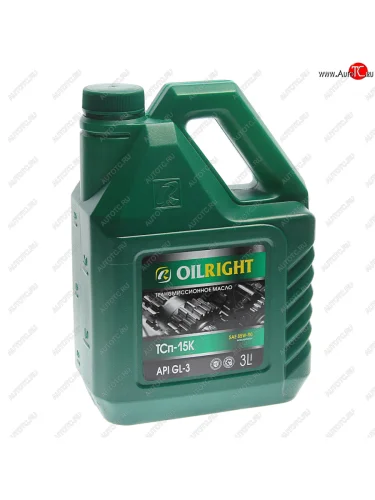 Масло трансмиссионное ТЭП-15 (нигрол) 3л OIL RIGHT OIL RIGHT 2553