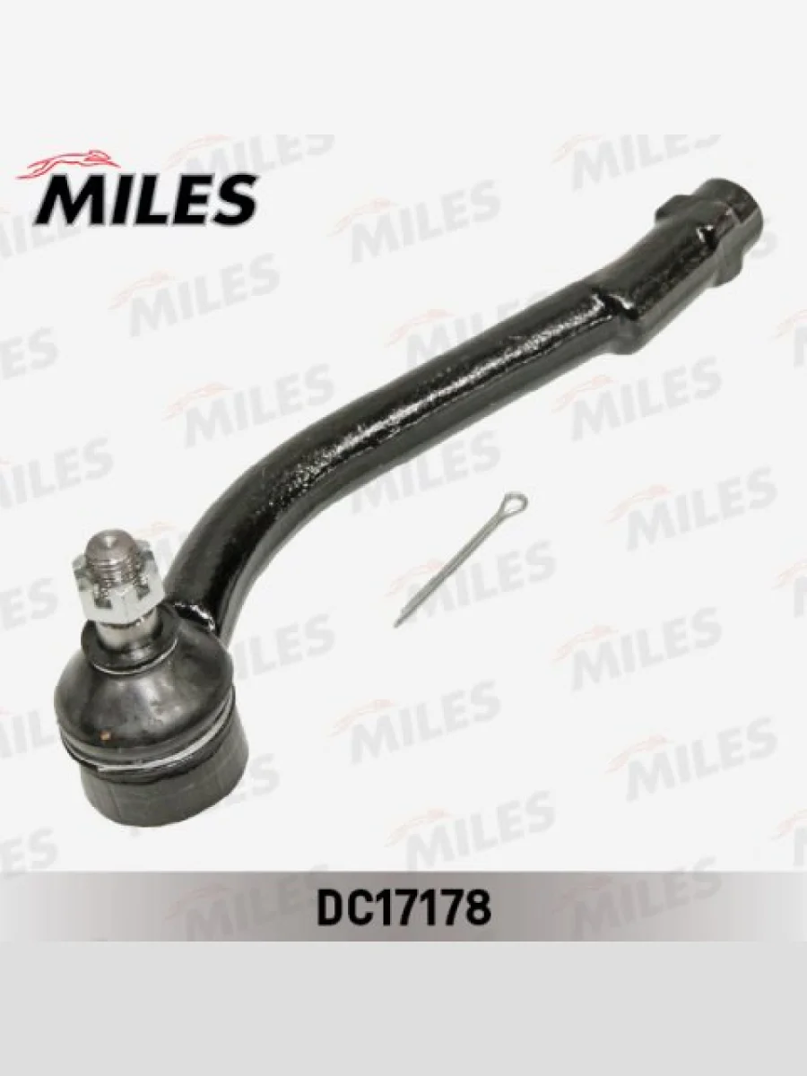 Левый наконечник рулевой тяги MILES Hyundai Santa Fe CM рестайлинг (2009-2012)  в Керчи Республика Крым