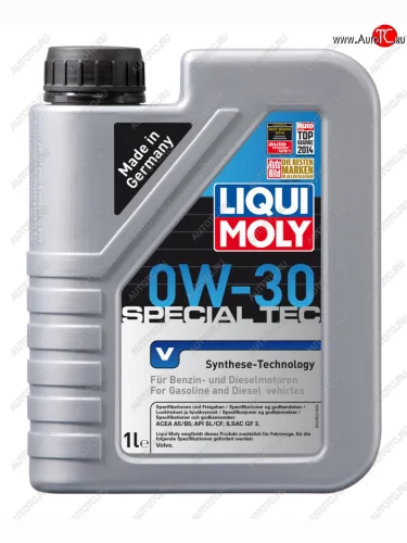 Масло моторное SPECIAL TEC VOLVO 0W30 синт.1л LIQUI MOLY LIQUI MOLY 2852