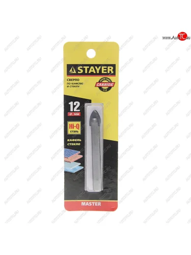 Сверло по керамике 12.0мм STAYER STAYER 2986-12